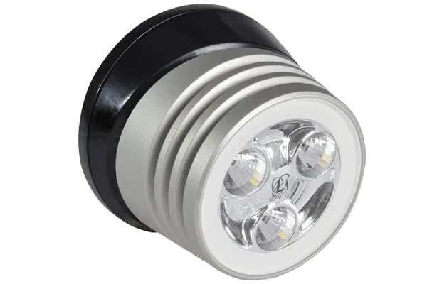 101326 – LUMITEC Multi Purpose Light, 2 Inch Diameter x 2-3/4 Inch Depth Round Spreader/ Deck Light 10 To 30 Volt DC ...